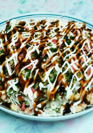 キャベツもりもりサラダ　お好み焼き風-レシピのメイン写真
