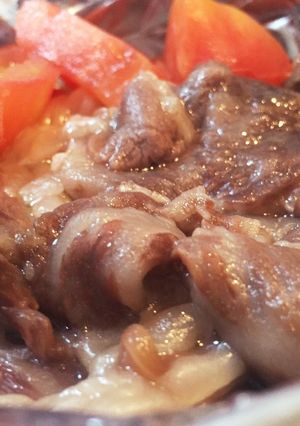 レンジで❁*+牛もも肉のたたき風♡-レシピのメイン写真