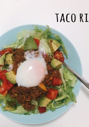 タコライス風キーマカレー-レシピのメイン写真