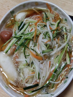 時短レシピ 長芋でそーめん-レシピのメイン写真