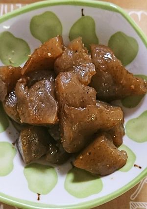 こんにゃくのピリ辛炒め-レシピのメイン写真