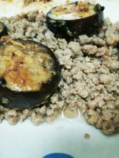 ナスの挽き肉味噌炒め-レシピのメイン写真