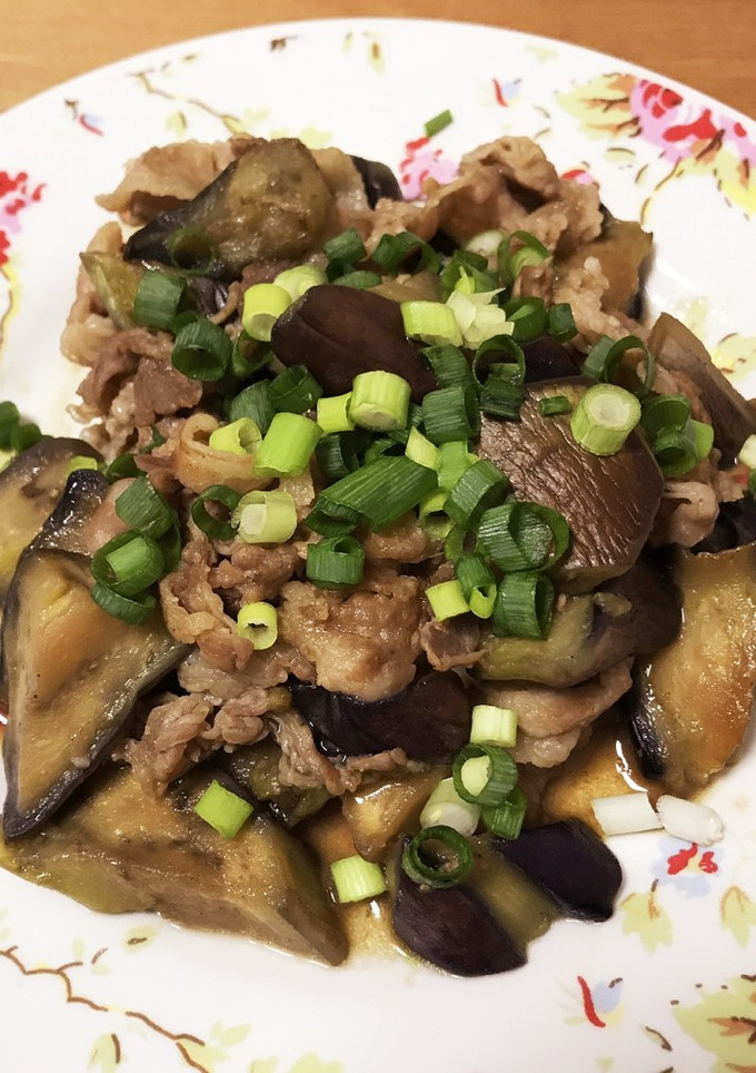 なすと豚こま♡甘辛焼肉炒め-レシピのメイン写真