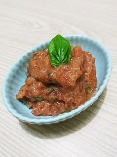 マグロたたきとバジルで美味！超簡単ポキ★-レシピのメイン写真