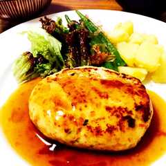 ふわふ和風豆腐ハンバーグ-レシピのメイン写真