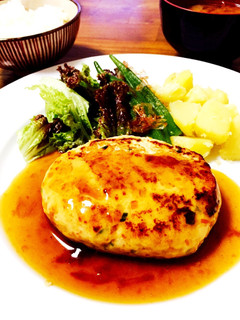 ふわふ和風豆腐ハンバーグ-レシピのメイン写真