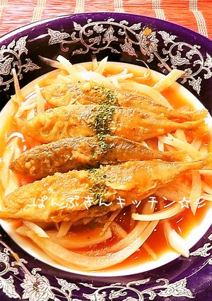 野菜ジュースで♡お洒落な鯵の南蛮漬け♪-レシピのメイン写真
