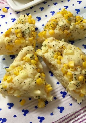 とうもろこし蒸しパン(大人の蒸しパン)-レシピのメイン写真