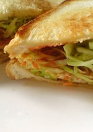 韓国屋台の味　トースト(ホットサンド)-レシピのメイン写真