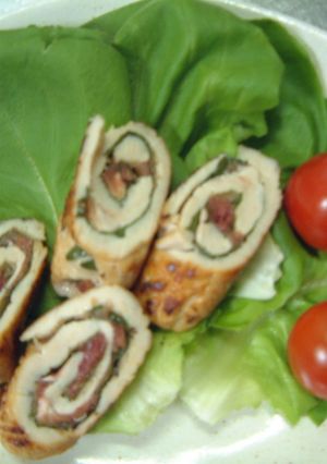 鶏ささみの梅しそ巻き-レシピのメイン写真