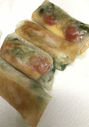味付けなし！ピーマン消費春巻き-レシピのメイン写真