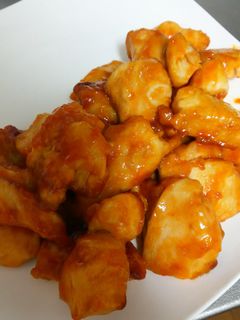 鳥むね肉のケチャップ炒め-レシピのメイン写真