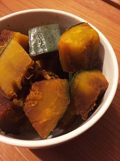カボチャの煮物は水無しで♪-レシピのメイン写真