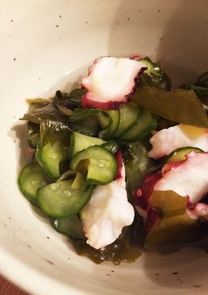タコの酢の物♪-レシピのメイン写真