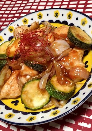 鶏むね肉の黒酢酢豚-レシピのメイン写真