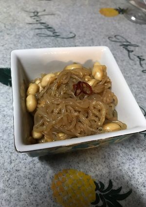 ヘルシー糸こんにゃくと大豆のきんぴら風-レシピのメイン写真