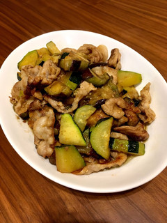 豚バラと夏野菜の胡麻醤油炒め-レシピのメイン写真