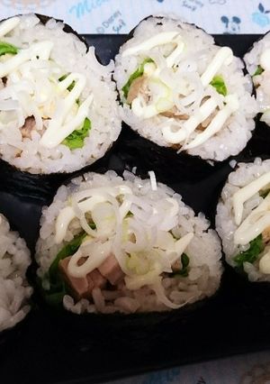 ズボラのネギチャーマヨ巻き(´c_`)-レシピのメイン写真