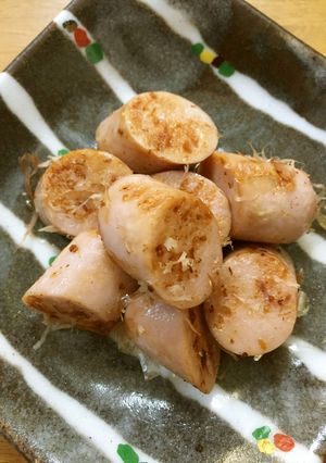 お弁当に◎魚肉ソーセージのマヨ醤油炒め-レシピのメイン写真