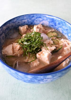 やみつきになる♪冷や汁(宮崎県郷土料理)-レシピのメイン写真
