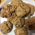 ピーナッツバターとミューズリーのクッキー