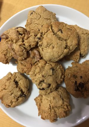 ピーナッツバターとミューズリーのクッキー-レシピのメイン写真