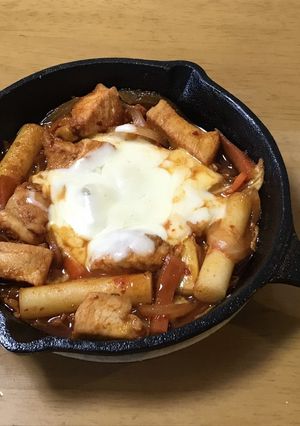１人用チーズタッカルビ-レシピのメイン写真