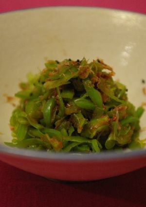 湯がいてね！ピーマンの鰹節あえ-レシピのメイン写真