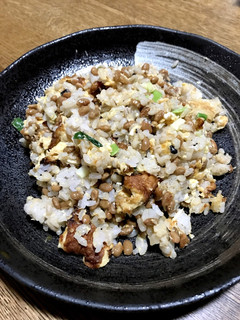 チャチャっと☆納豆と卵で簡単チャーハン〜-レシピのメイン写真