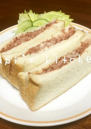 ちょこっと贅沢なコーンビーフサンド❤︎-レシピのメイン写真