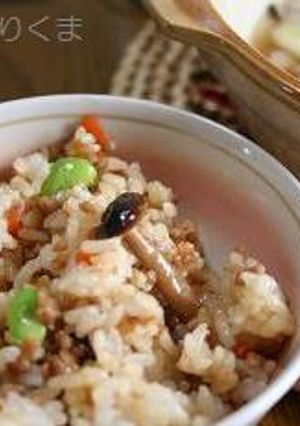 鶏そぼろ混ぜご飯-レシピのメイン写真