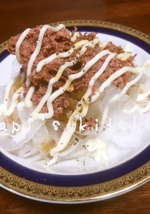 新玉×コーンビーフの簡単サラダ☆ミ-レシピのメイン写真