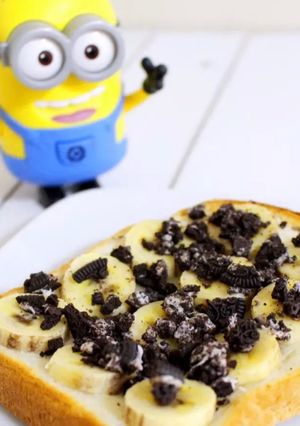クッキー&バナナ トースト-レシピのメイン写真