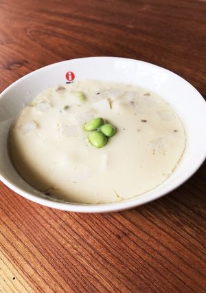 枝豆と長芋とササミの冷やし茶碗蒸し-レシピのメイン写真