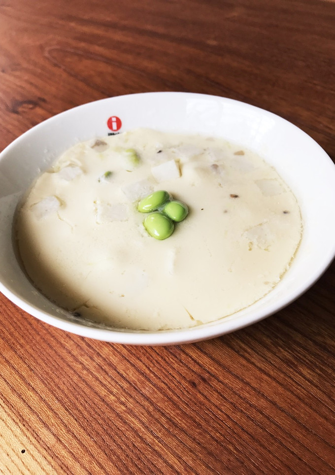 枝豆と長芋とササミの冷やし茶碗蒸し-レシピのメイン写真