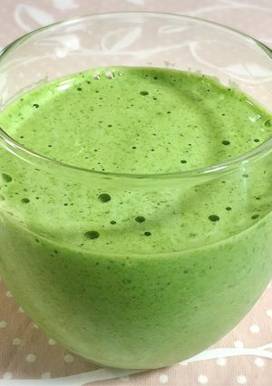 ほうれん草とバナナのグリーンスムージー-レシピのメイン写真