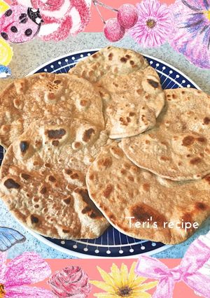 食物繊維豊富☆全粒粉の低糖質トルティーヤ-レシピのメイン写真
