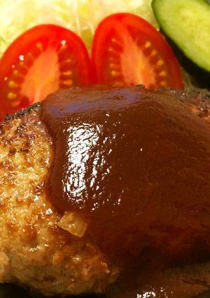 麩入りハンバーグ-レシピのメイン写真