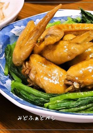 煮るだけ✿手羽先のオイスター煮-レシピのメイン写真