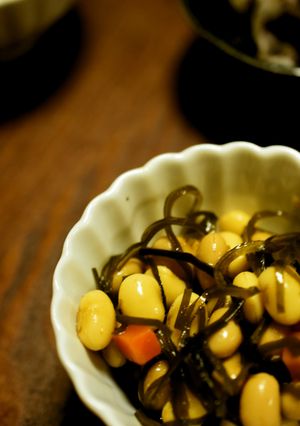大豆と切昆布のふっくら煮-レシピのメイン写真