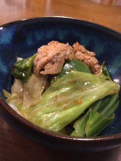 キャベツとピーマンの味噌炒め-レシピのメイン写真