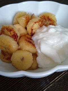 焼きバナナのヨーグルト添え★-レシピのメイン写真