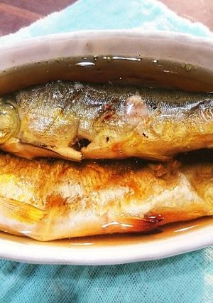 鮎の焼きびたし-レシピのメイン写真