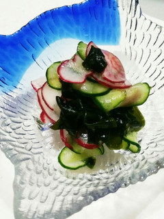 パパっと☆*:胡瓜とラディッシュの酢の物-レシピのメイン写真