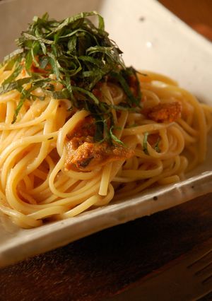 うにとたらこのパスタ-レシピのメイン写真