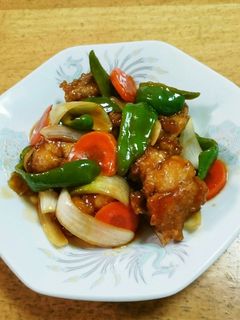 鶏肉の酢豚風(*´∀`)♪-レシピのメイン写真