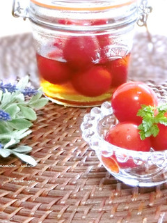 ☆とっても美味しいよ!ミニトマトの黒酢漬-レシピのメイン写真