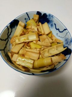 タケノコのバター醤油炒め-レシピのメイン写真