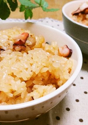 ぱぱっと！たこ飯-レシピのメイン写真
