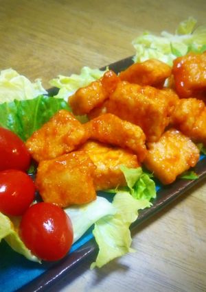 魚の竜田揚げ ケチャップ味-レシピのメイン写真